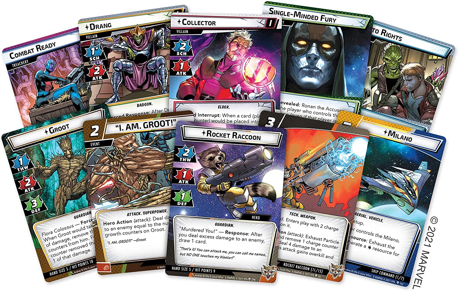 Fantasy Flight Games Marvel Champions: The Galaxy's Most Wanted Expansion