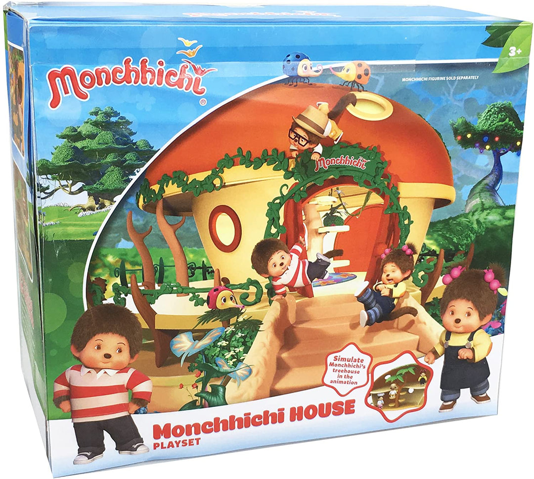 Monchhichi - La vera casa - 38 cm - Giocattolo per la cameretta