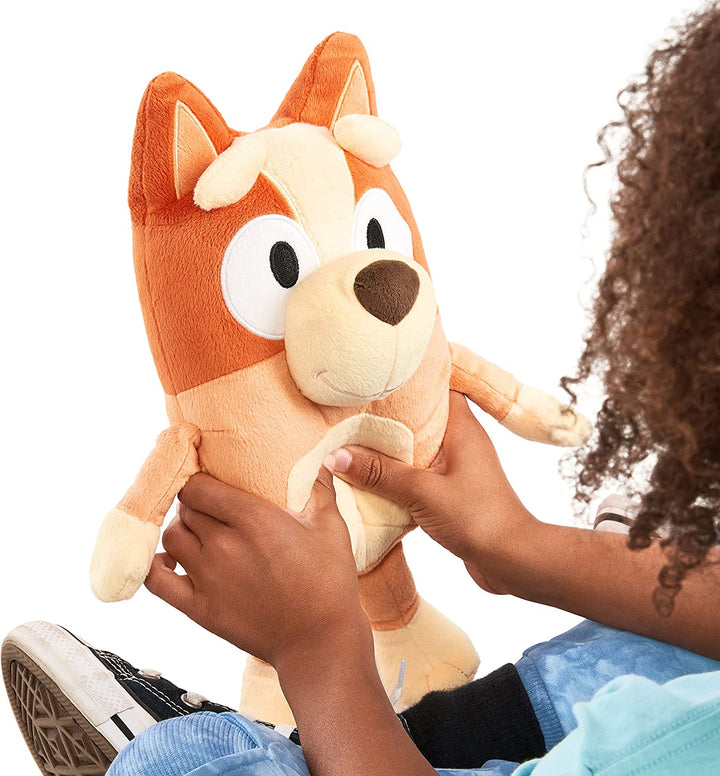 Bluey Bingo Large 30cm Talking Sounds Plush: Official Collectable Character Cuddly Toy
