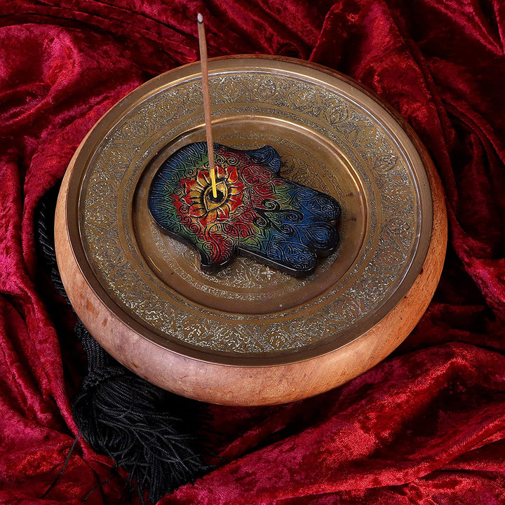 Hamsa's Strength Hand Incense Stick Burner