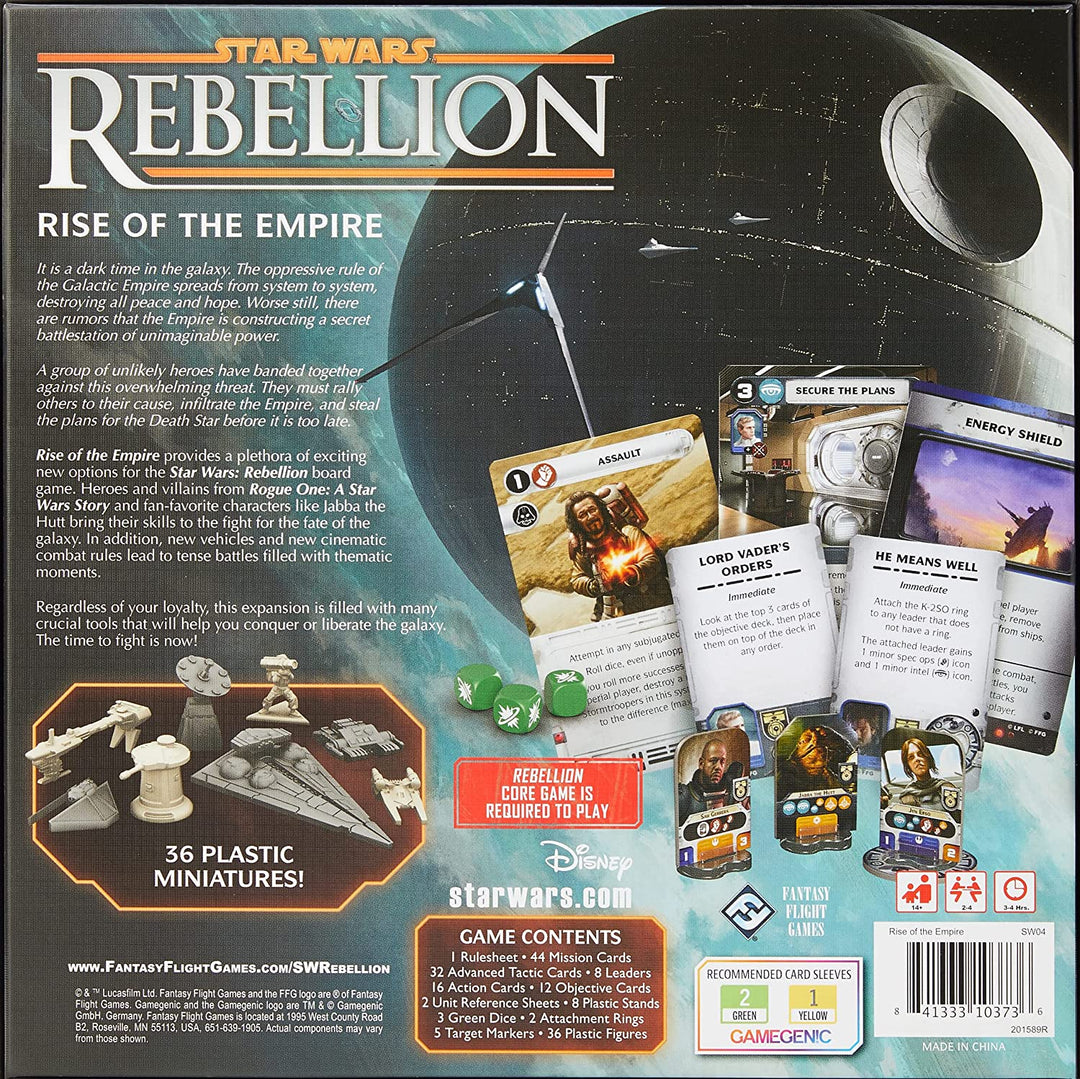 Star Wars Rebellion: Rise of The Empire