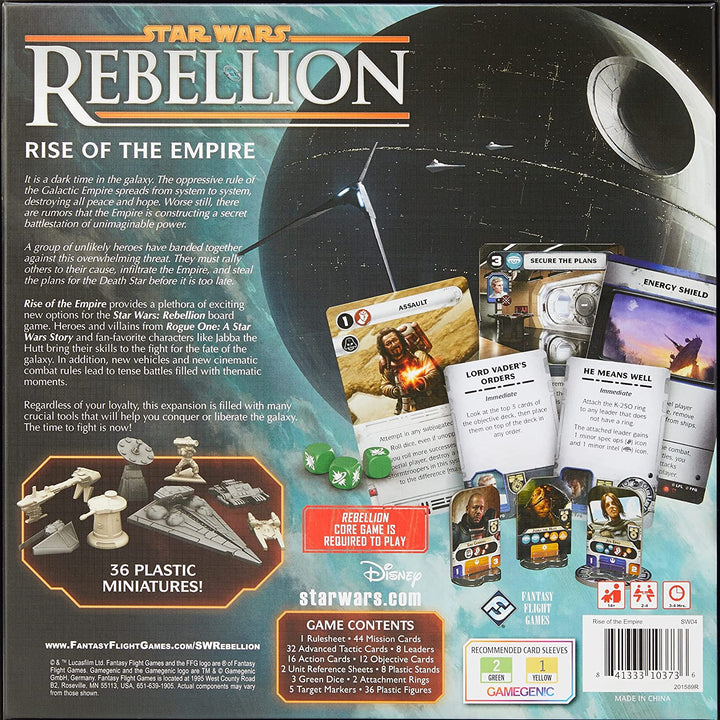 Star Wars Rebellion: Rise of The Empire