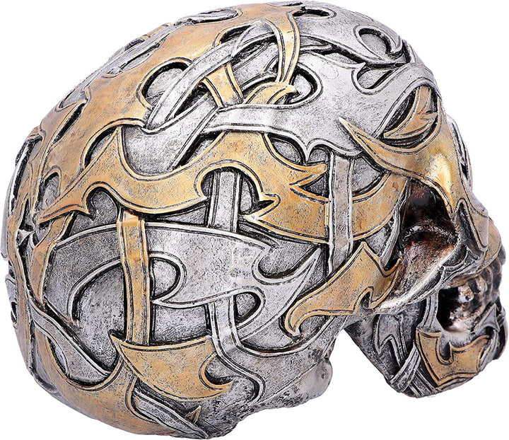 Nemesis Now Tribal Traditions Large Skull Figurine 19.5cm, Resin, Silver, One Si
