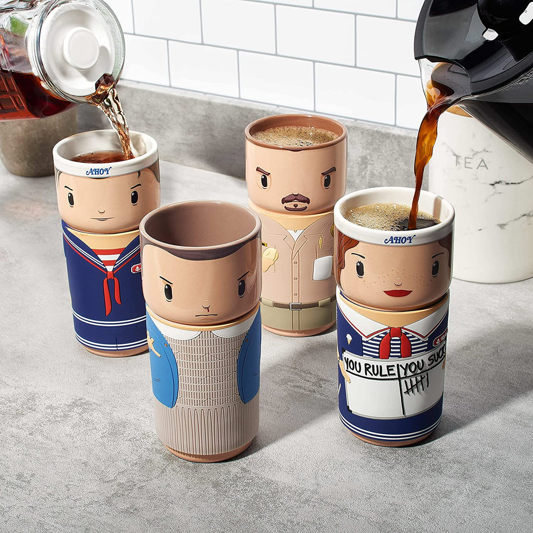 CosCups by Numskull Stranger Things Eleven Ceramic Mug with Rubber Sleeve 400ml