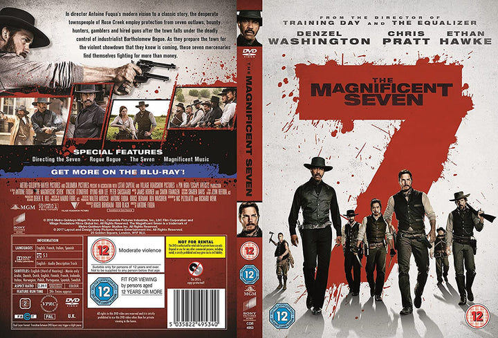 I magnifici sette [DVD] [2016]
