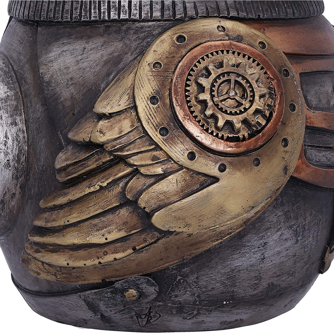 Nemesis Now Hootle Steampunk Owl Figurine with Top Hat (D5413T1)