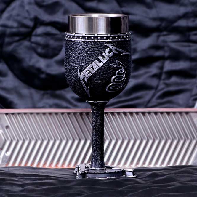 Nemesis Now - Metallica Black Album Goblet Wine Glass B5222R0
