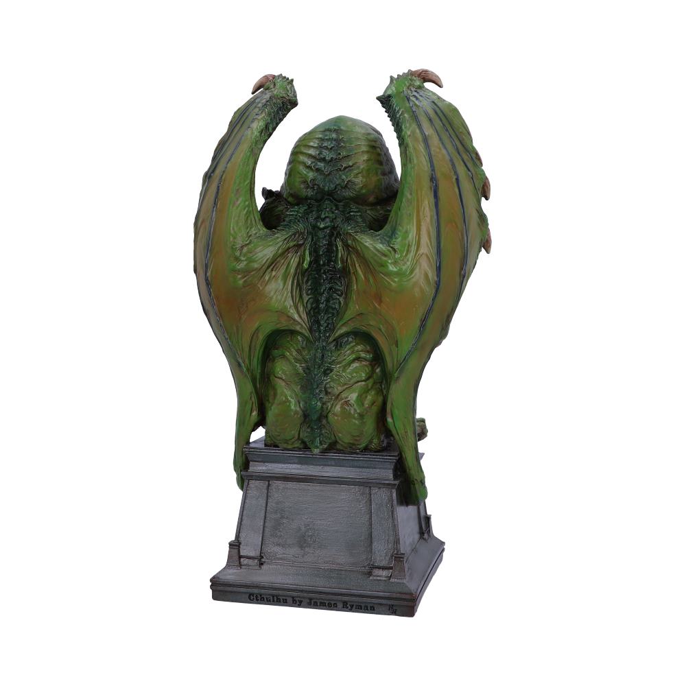 Nemesis Now James Ryman Cthulhu - Green Resin Statue Figurine (B5371S0) 6