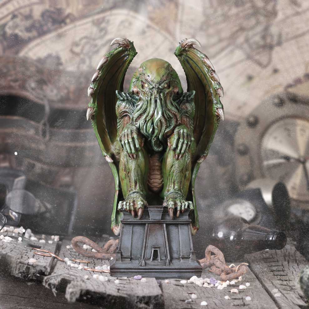 Nemesis Now James Ryman Cthulhu - Green Resin Statue Figurine (B5371S0)