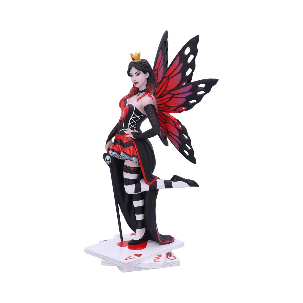Nemesis Now Wonderland Fairies - Queen of Hearts Resin Figurine 3