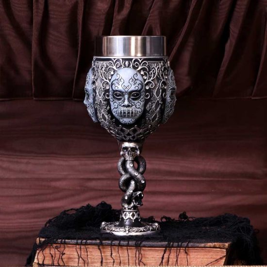 Nemesis Now Death Eater Mask Collectible Goblet - Resin, Hand-Painted
