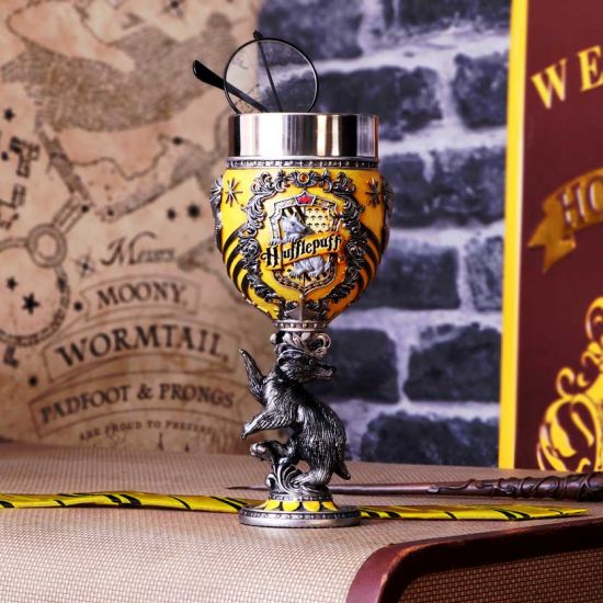 Nemesis Now - Harry Potter Hufflepuff Collectible Goblet Resin Display Cup 25