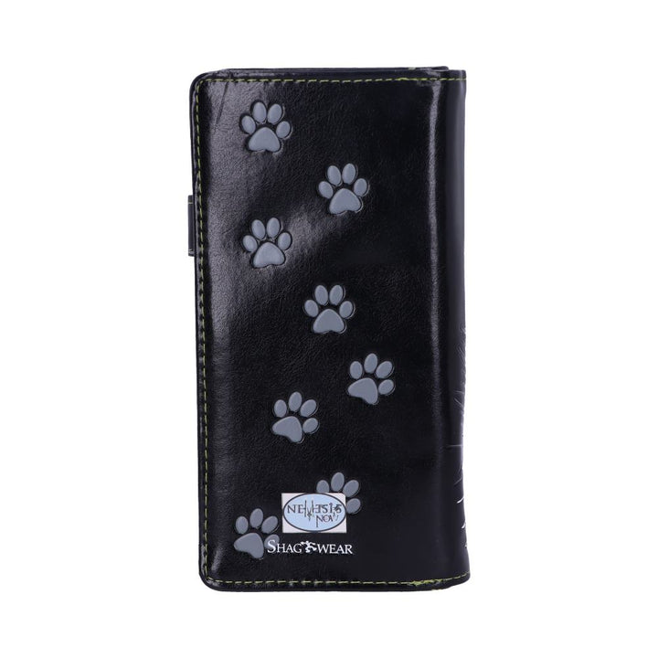 Nemesis Now Lucky Cat PU Leather Wallet Purse (19cm Black)
