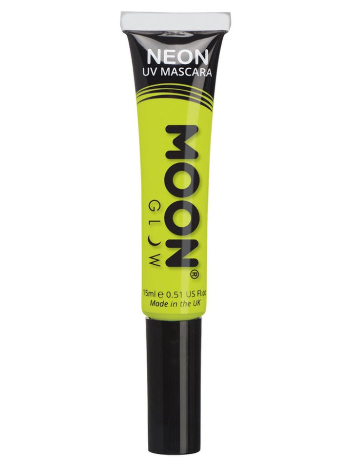 Smiffys Moon Glow Intense Neon UV Mascara - Amarillo Intenso - 15ml